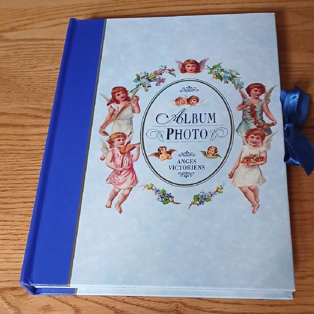 Album Photo Cherub Keepsake Album in Light Blue